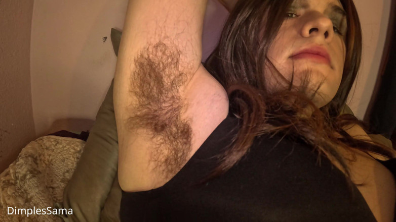 Miss Dimples: Sniff My Hairy Armpits