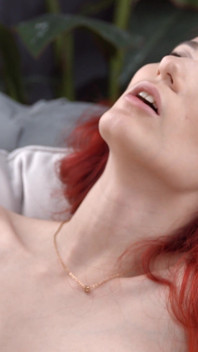 Leya Joy - 4K - Flame-haired Skinny Gets Creampie