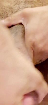 Massaging My Fat Cock