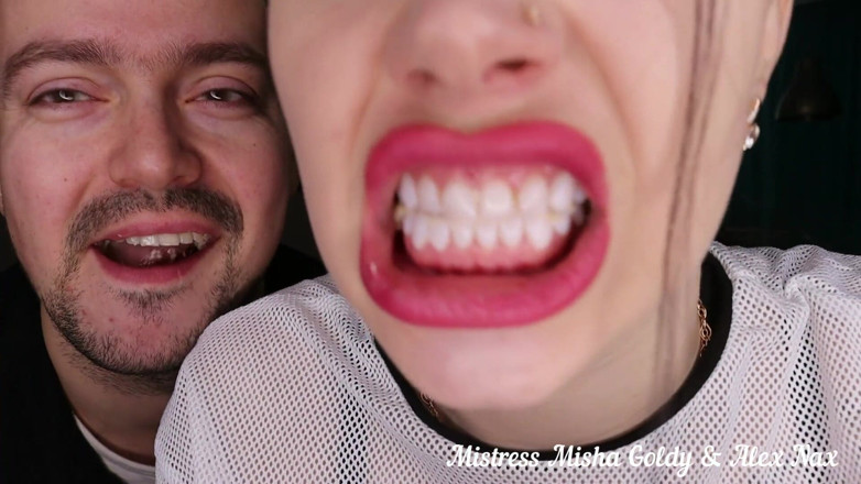 Goddess Misha Goldy: Couple of Giants Making You Cum and Eating You Shrunken...