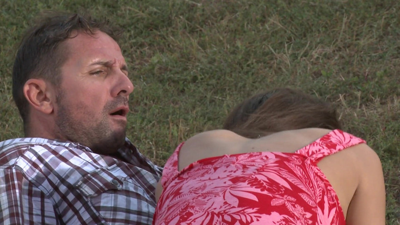 Best Butts: Naughty brunette seduces country boy to bang her outdoors