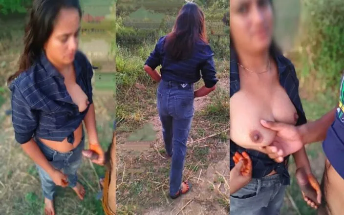 Fuckkkker: Indian College Girl Making Love with Her BF Outdoor Fuck...