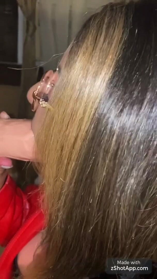 MzKiTTy91: Pawg milf wife sucking 12 in monster cock
