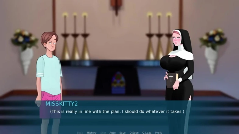 Miss Kitty 2K: Sexnote v13 pt 62 - rening av kuk för nåd