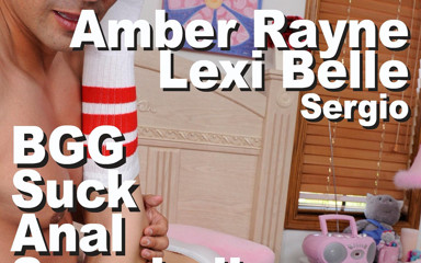 Edge Interactive Publishing: Amber Rayne & Lexi Belle & Sergio BGG suck fuck anal snowball 
