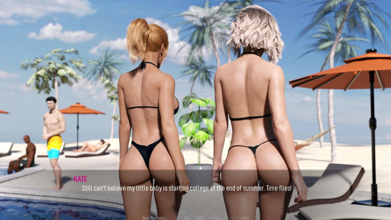 Dirty GamesXxX: Shared Desires Hot Wife on the Beach in Bikini - Episode 1