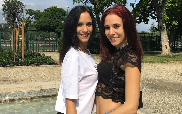 German Scout: German scout - seks threesome bareng nikki dan kitti fox di...