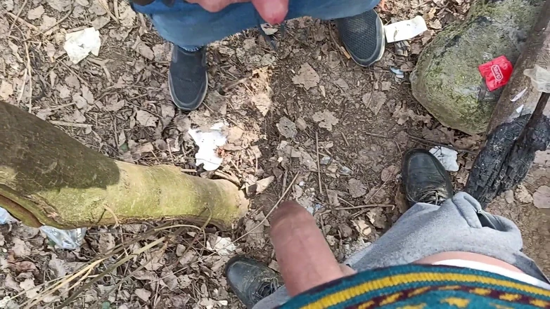 Idmir Sugary: Old Man Fucks My Foreskin - Enjoying Uncut Cock - Cum on...