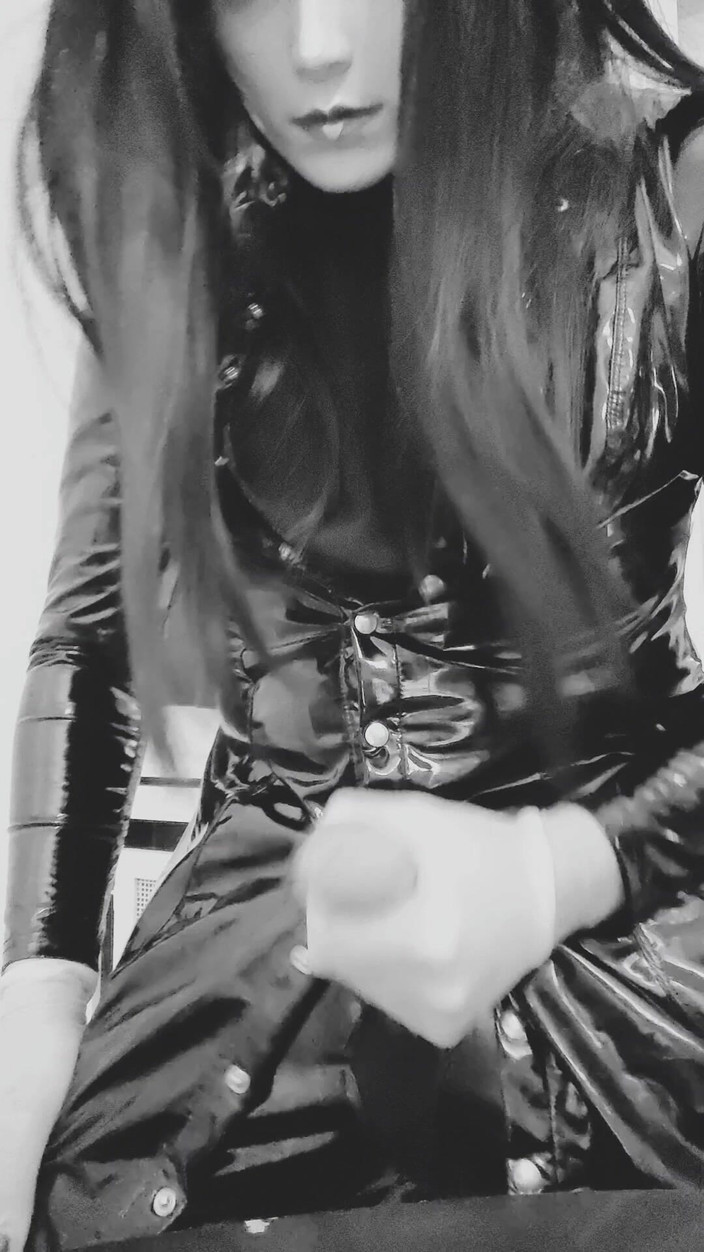 The shining: Sexy v Lesklém PVC Oblečení, Nedostatek kalhoty, Rukavice ...