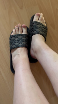 Feet in Flip-flops
