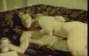 Vintage megastore: Retro hairy blonde anal fucks with a mustache guy