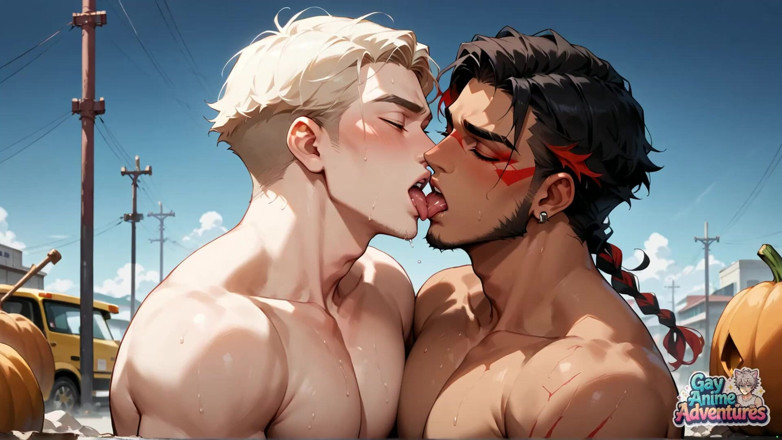 Gay Anime Adventures: Divisione del culo di zucca: magazzino muscoloso gloria