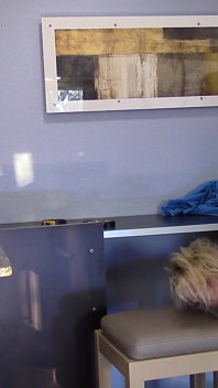 MILF Fucked in Kitchen Tit Fuck Cumshot on Her Boobs