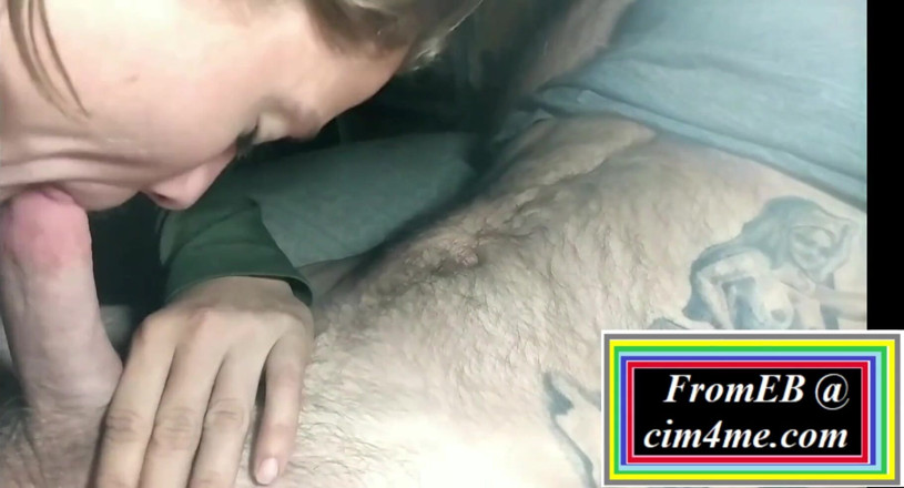 From E B: Too much cum in mouth to save all cim overload...