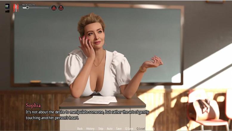 XXX Games Bunk: Milfheim - Gameplay - Roleplay - Professor Teasing, Public Boobs Exposure