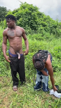 She Is Explaining What She Is Doing in the Bush at This Time of the Day