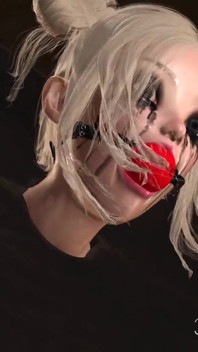 Hot hardcore shemale in latex outsuit bangs a sexy teen in the basement