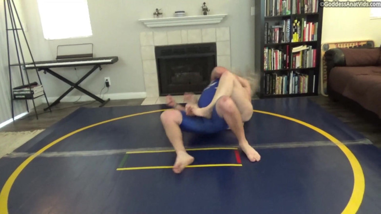 Goddess Anat Official: Anat Vs Beau, Competitive Wrestling with Punishment