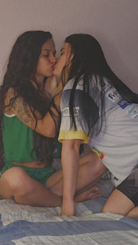 Husband Catches a Lesbian Making Out with His Wife