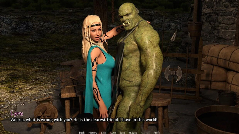 XXX Games Bunk: Valeria the Last Heir - Gameplay - Roleplay - Valeria Sex with Orcs