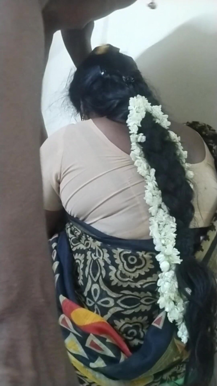 Saranya: Blowjob with Hairjob