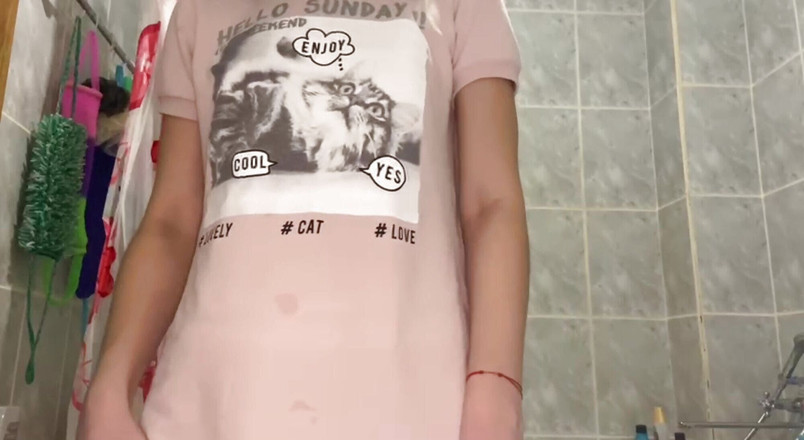 Alexa Holly: Masturbazione della mia figa bagnata in bagno Oh sì Masturbarsi...