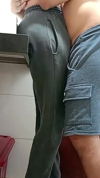 Maid Is Caught in the Bathroom.