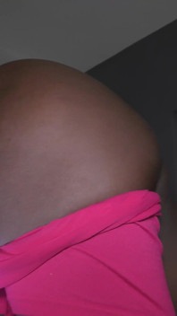 Pink Panty Ebony Slut Takes a Big Cock and a Massive Creampie