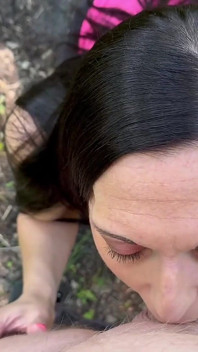 Slutty Neighbor - Blowjob W/ Cumshot