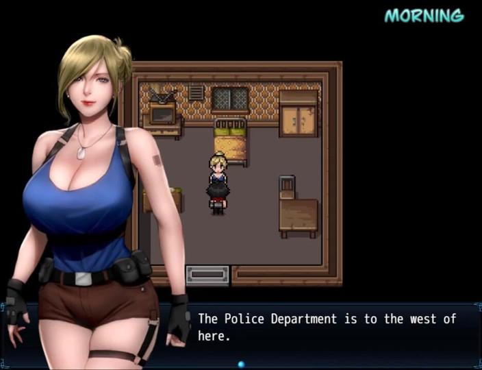 LoveSkySan69: Zombie retreat 2 - deel 14 - rondborstige babe Lucy de agent door Loveskysan69