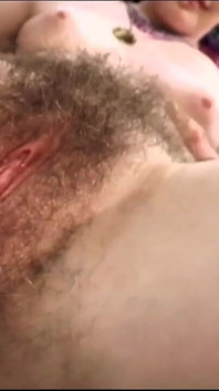 Vintage Hairy Girl Cum on Tongue! Carmen