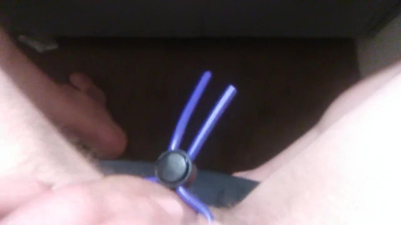 LilTaste: POV Transgirl, First Time Using Sliding Double Sex Ring; No...
