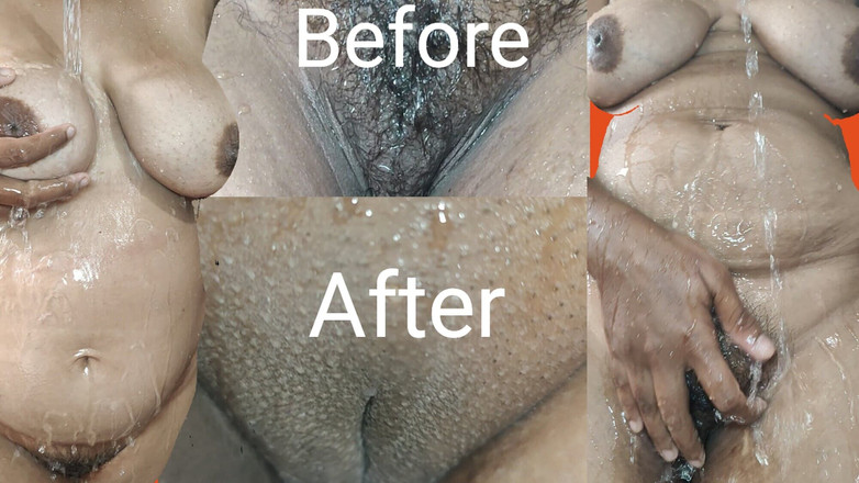 Rack star XX: Tombul kadının tam tıraş videosu