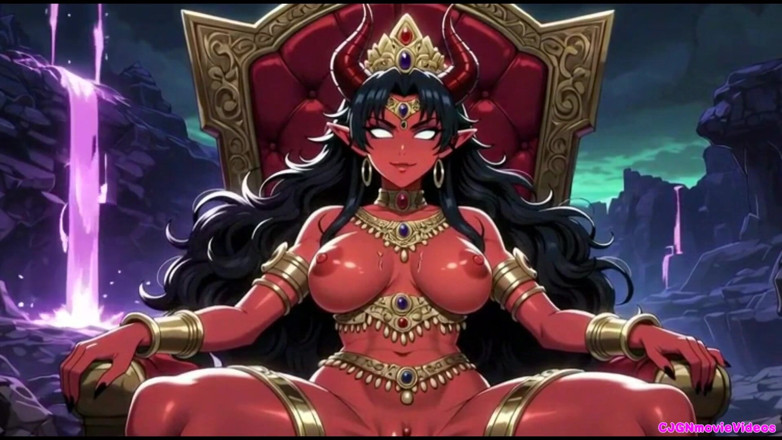 Hot girl dancing: Movie, Demon Magic Purple Cave Queen Movie, Ai Animation