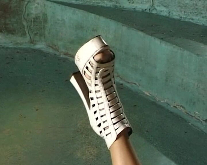 BB Video - Old School: German Amateur Teen Outdoor Babe Brunette #1