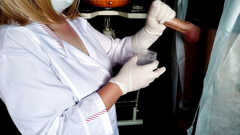 OurFetishLife: Tiba-tiba pancut pada jururawat semasa mengambil analisis sperma