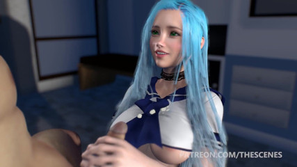 The Scenes: 3D Porn Sailor Anime Hentai Handjob