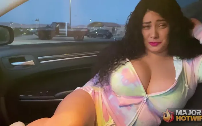 Rome Major Hot Wife: Jogging Hotwife Car Ride