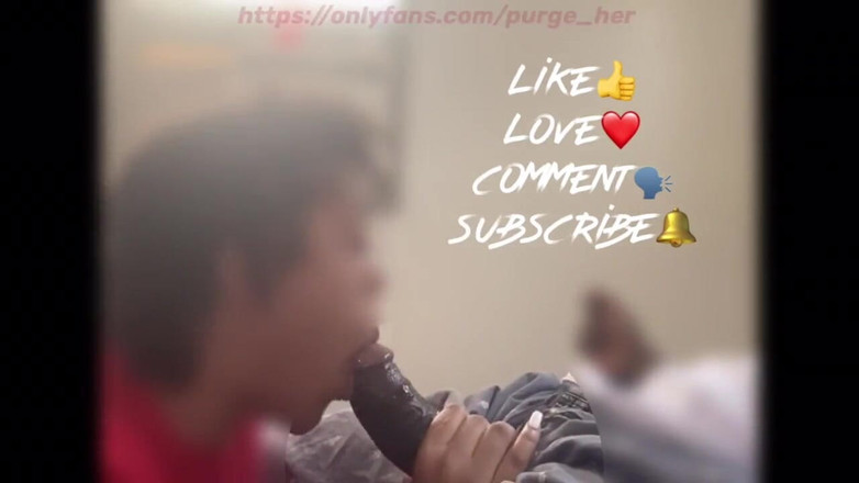 Purge_her: Sie weckte mich auf und lutschte meinen schwanz