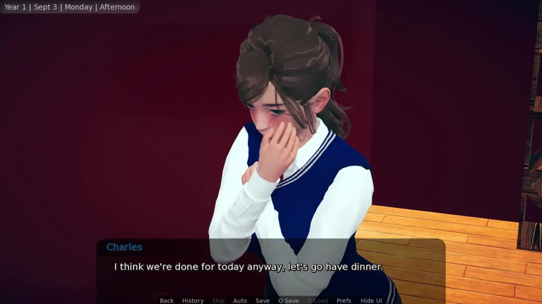 Visual Novels: Cosy Cafe Part 6 - Cute When She Flustered