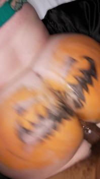 Big Ass Halloween Pumpkin