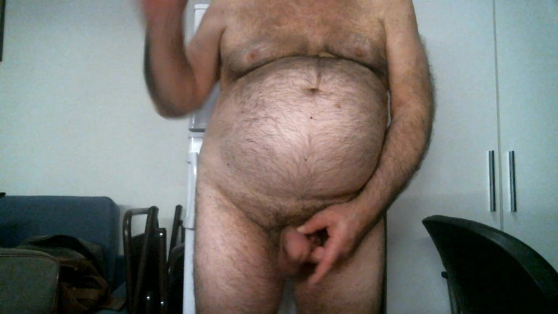 Coach Karl dude lodge: 教练Karl在直播表演中摩擦和抚摸