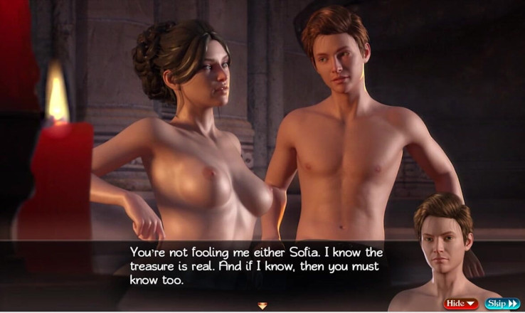 XXX Games Bunk: Treasure of Nadia - Gameplay - Roleplay - MILF and Teen Ass Fucked,...