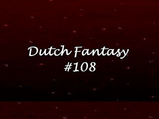 Dutch Fantasies: Fantastisches brünettes schätzchen wird gepflügt und vollgespritzt