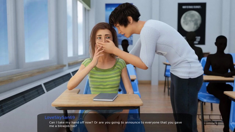 LoveSkySan69: Milfy City [v0.6e] deel 22 Milfy Gespreid poesje door Loveskysan69