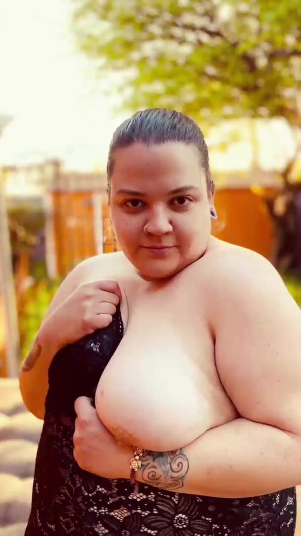 Big titty brunette: My big tits compilation