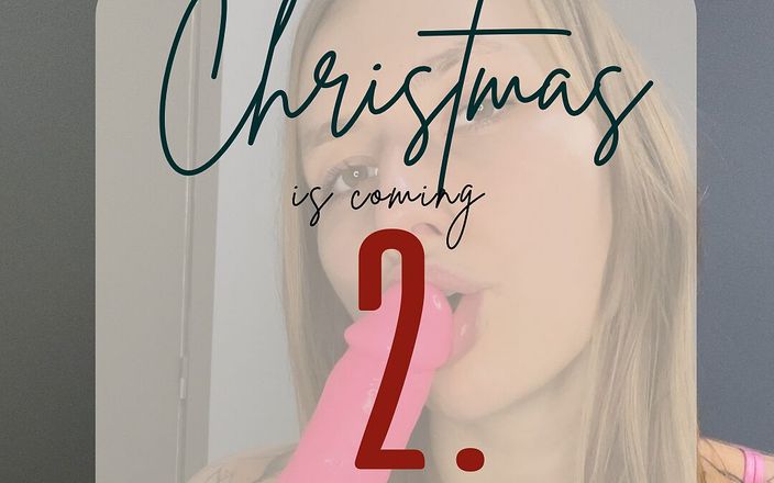 Cur1ouscoup420: Advent Calender 2. 12. Nyepong kontol pakai dildo merah muda