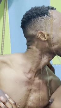 Blacks Only Pre Shoot Shower Time Turned Into Love Making with These Sexy Bi Ebony and Her Man