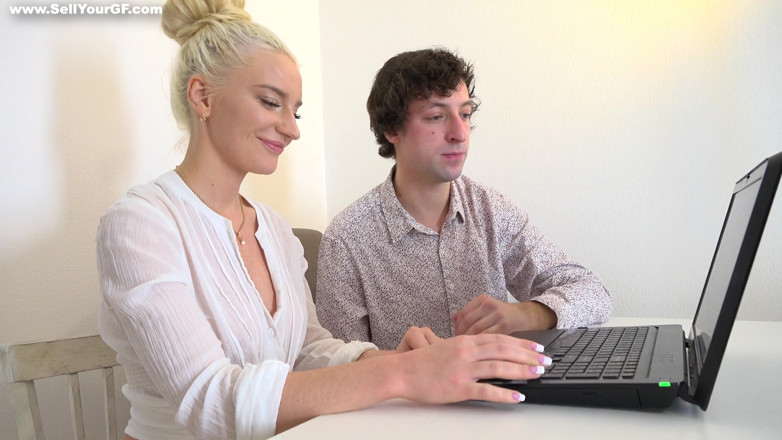 Sell Your GF: Hubby watches young wife fuck