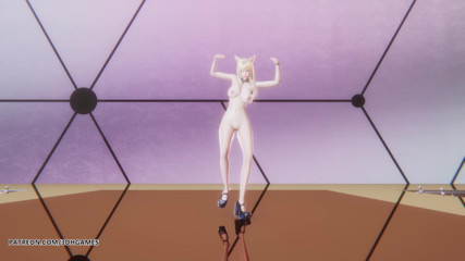 3D-Hentai Games: [mmd] Xg - Puppet Show Ahri Akali Sexy Naked Dance League...